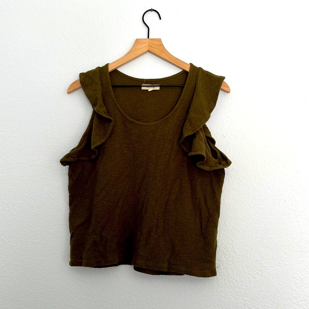 EUC, Madewell, Size Medium, Olive Green